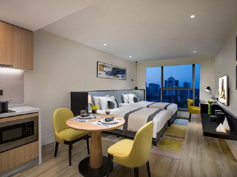 Citadines Gaoke Liangjiang Chongqing Aparthotel Exterior foto